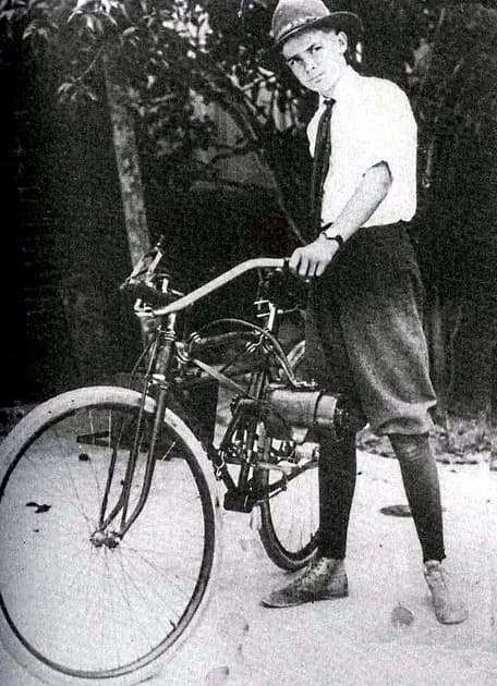 Howard Hughes and the first electric bike